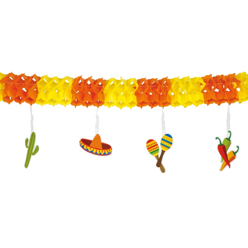 Mexico Fiesta garland 4m