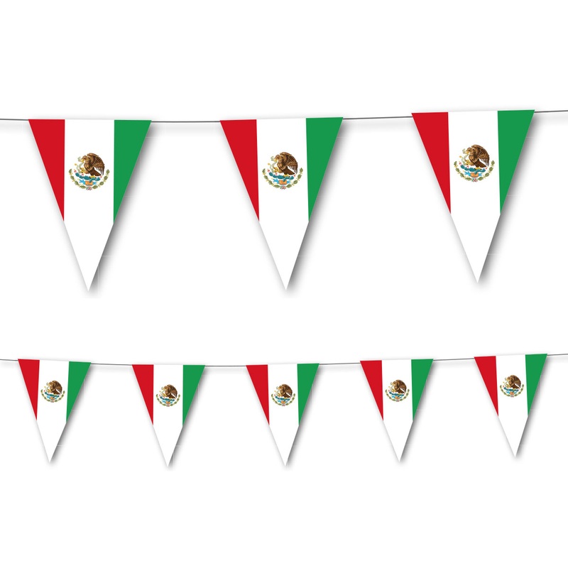 Mexico paper pennant chain 3.5mx 30cm