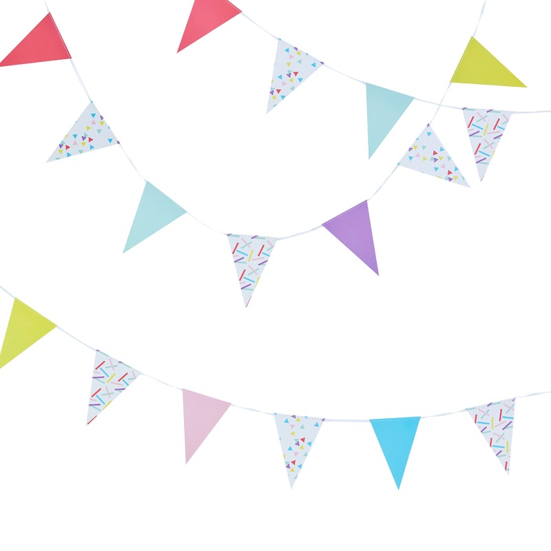 Mix & Match confetti pennant chain 4m