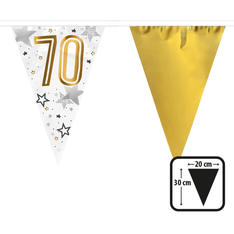 Number 70 stars pennant chain 6m