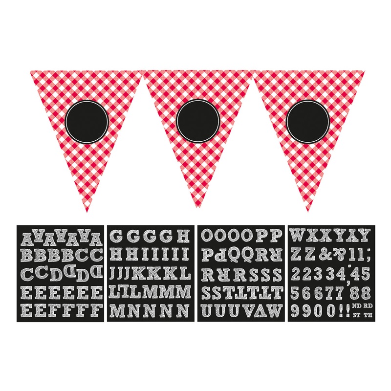 Picnic party pennant chain 7.92m