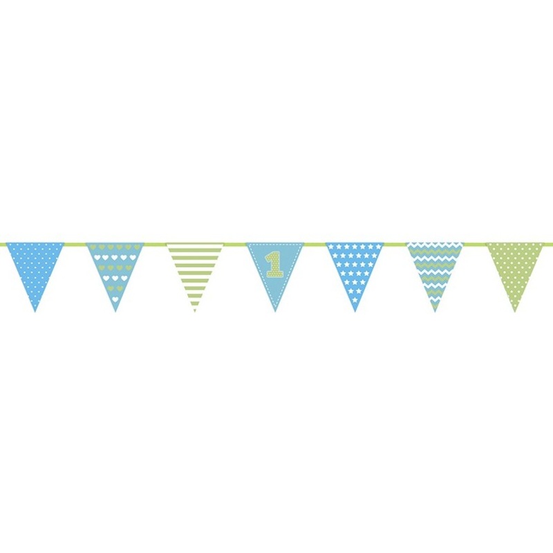Playful 1st Birthday pennant chain 1.35m