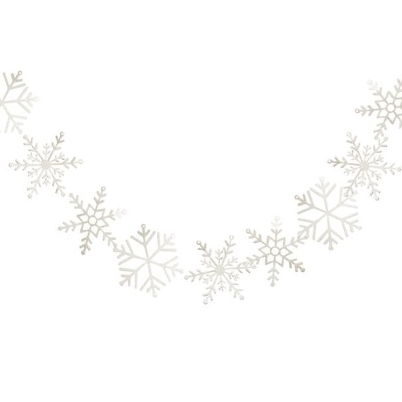 Snowflake garland 1.5m