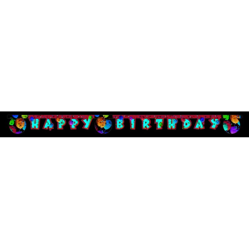 Sparkling balloon garland 2.1m