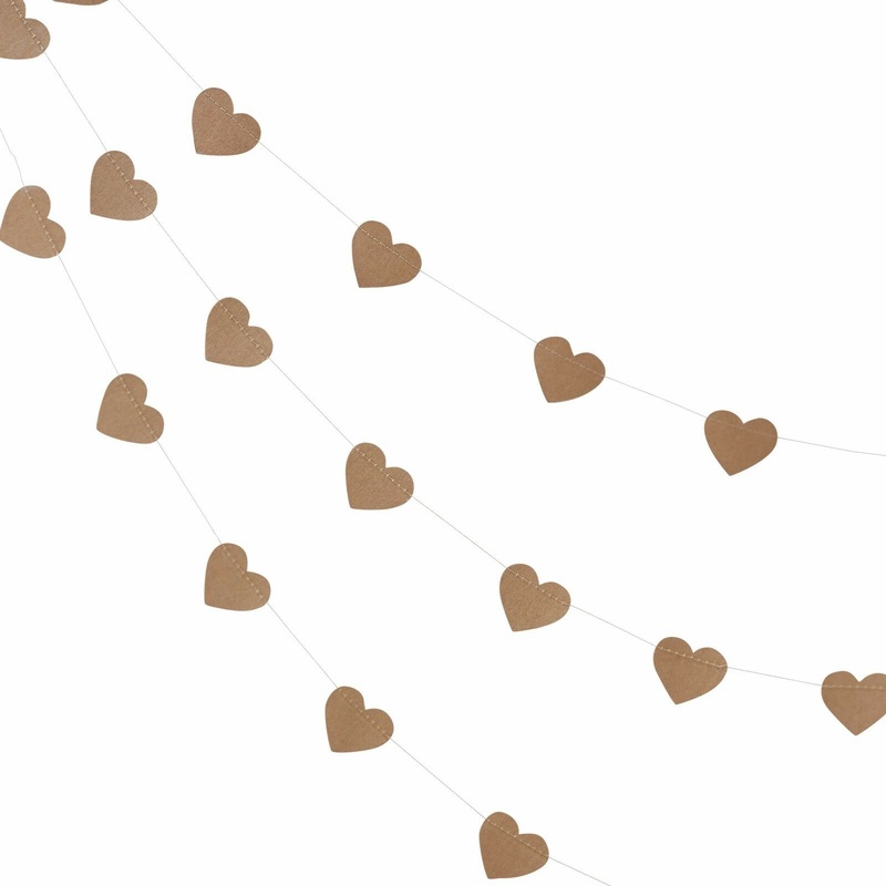 Vintage Dream Heart Garland 5m