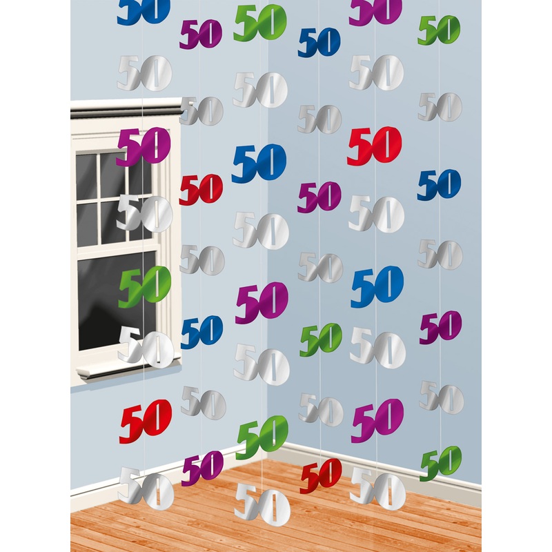 50th Celebration hanging decoration 210cm