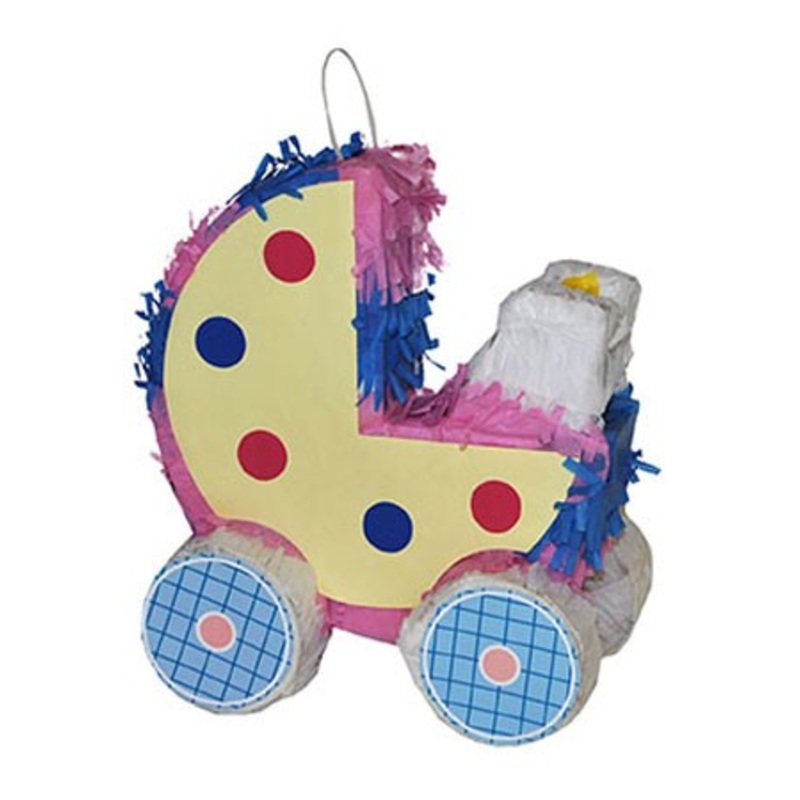 Doll pram pinata