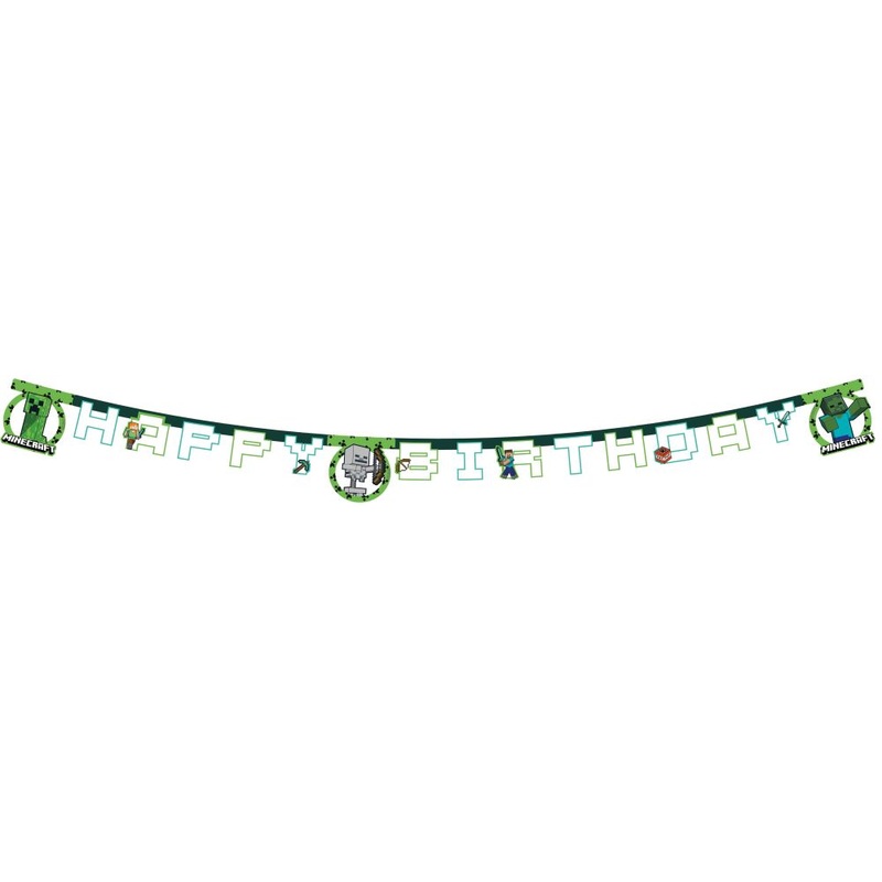 FSC Minecraft Party Banner 2m