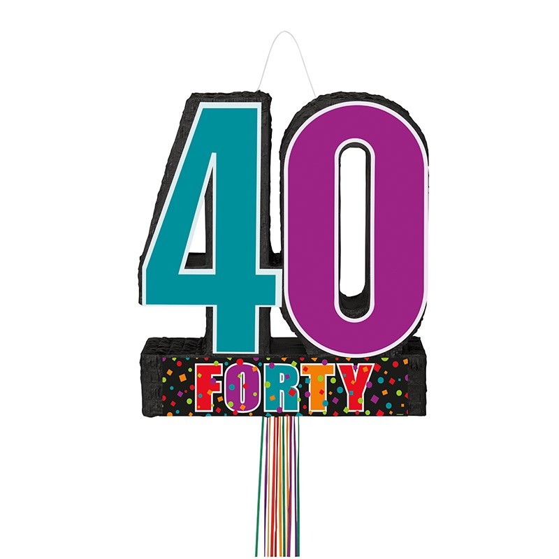 Happy 40th Birthday Pinata Cheers