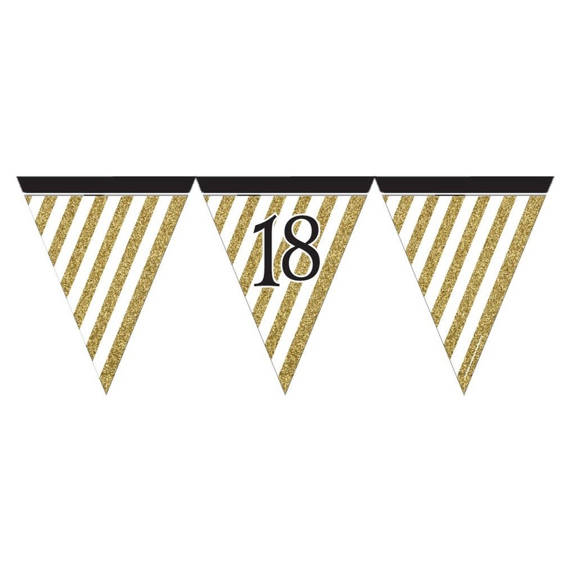 Magical 18th Birthday pennant chains 3.7m