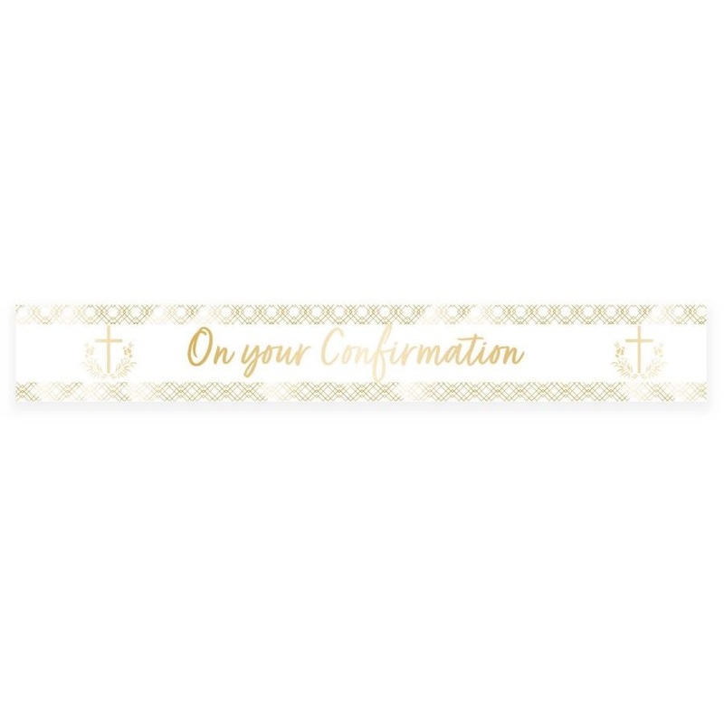 On your Confirmation Banner 2.7m