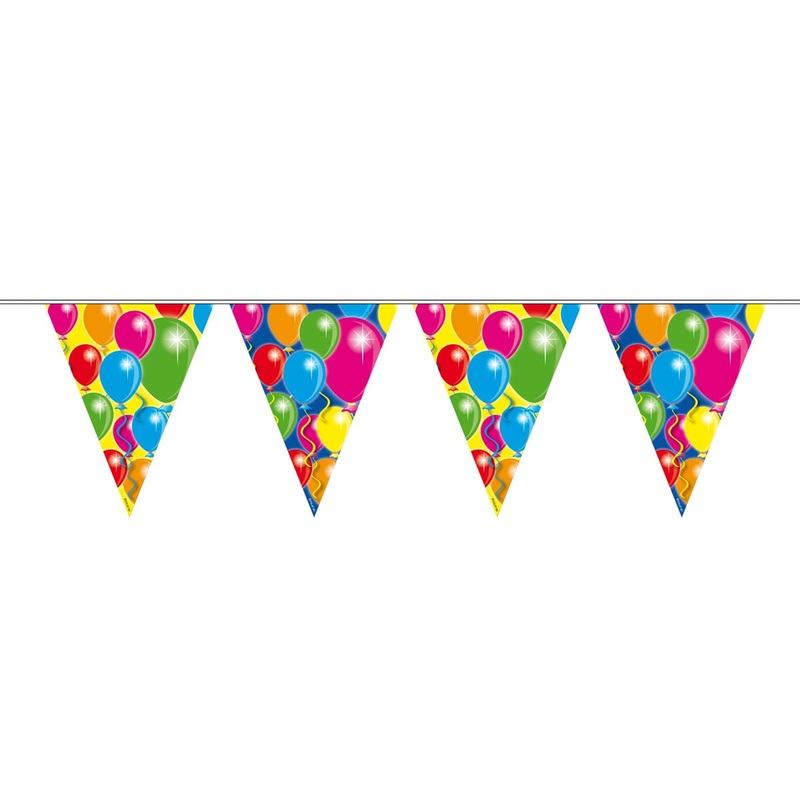 Spectacular Birthday pennant chain 10m