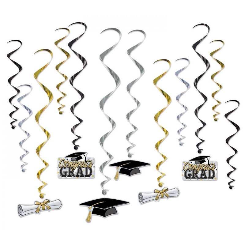 Spiral Hanger Grad Congrats