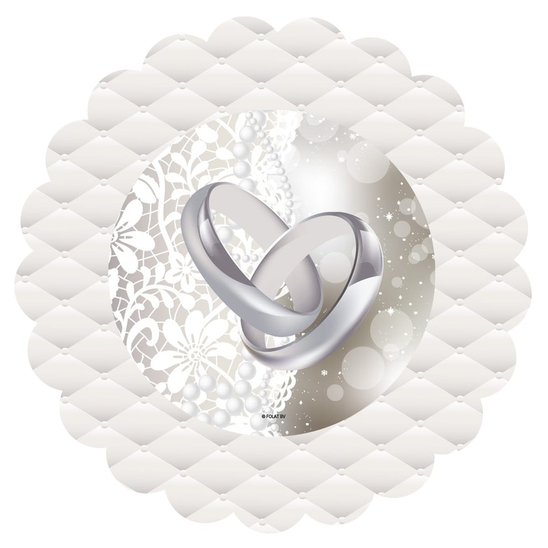 20 wedding plates 18cm