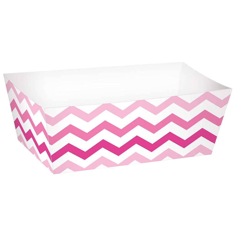 24 mini snack boxes pink