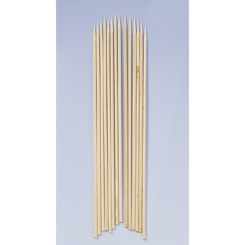 250 wooden shashlik skewers Wood Town 15cm