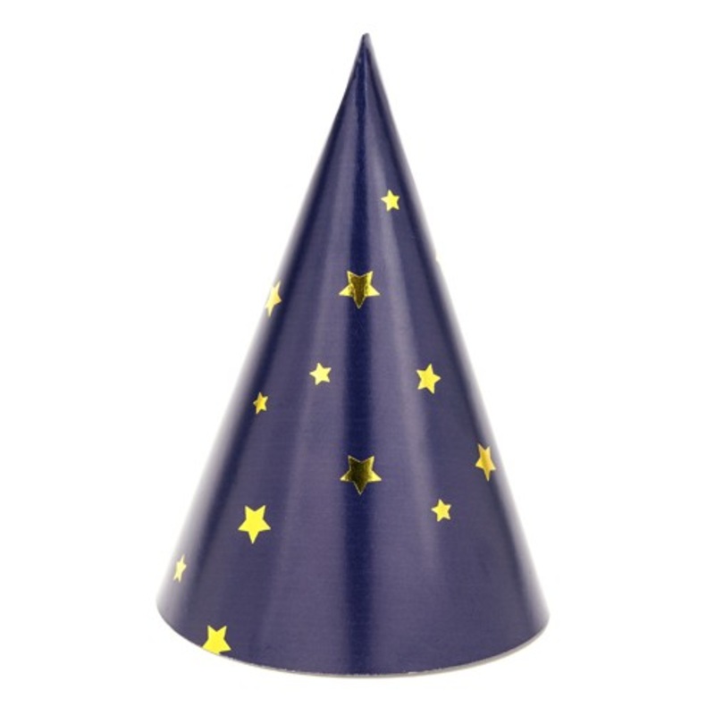 6 party night hats 11cm