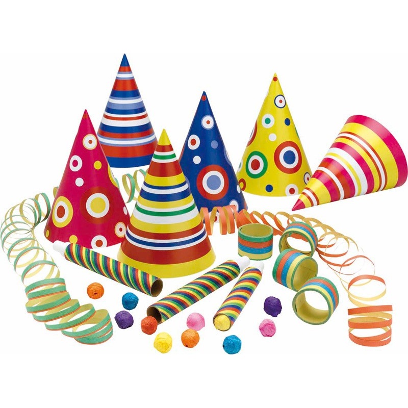 Colorful carnival party set 31 pieces