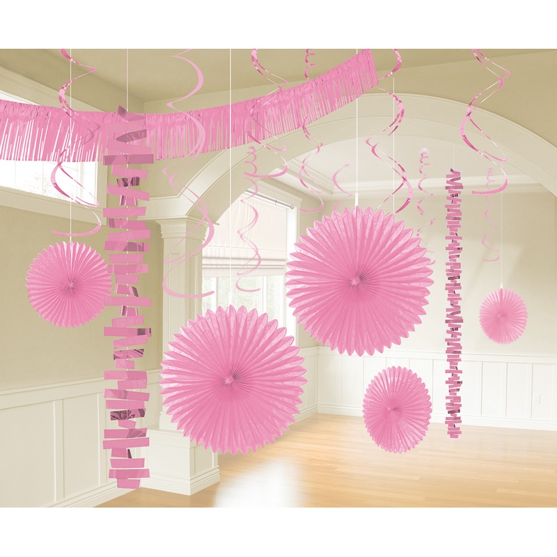 Deco set Larissa in light pink 18 pieces