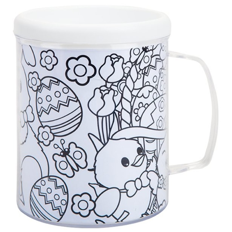 Easter world cup for coloring