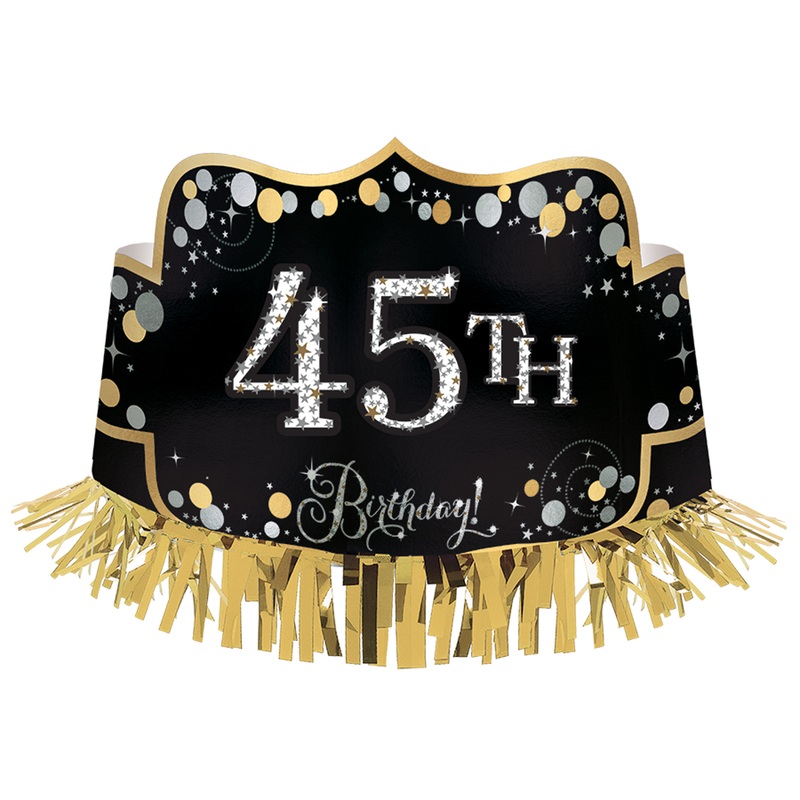 Golden Age Birthday crown