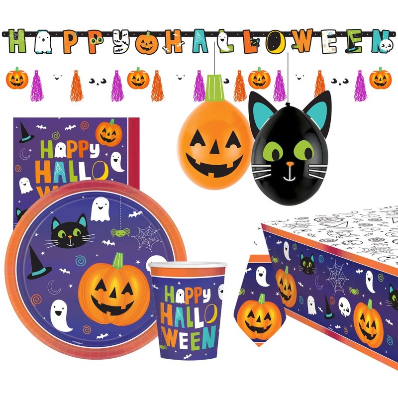 Halloween friends party package 39 pieces
