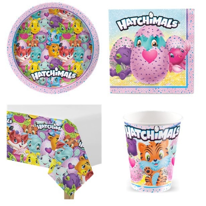 Hatchimals party decoration set