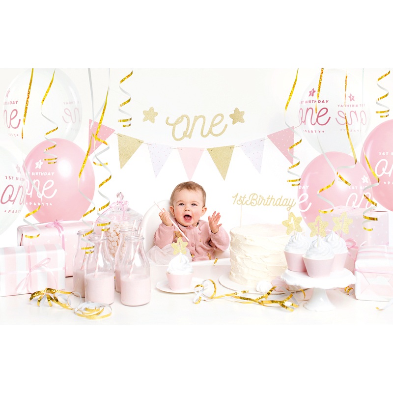 One Star party case rose-gold 33 pieces