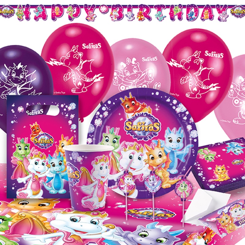 Safiras party package 68 pcs