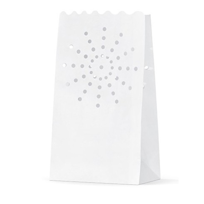 10 light bags with sun white