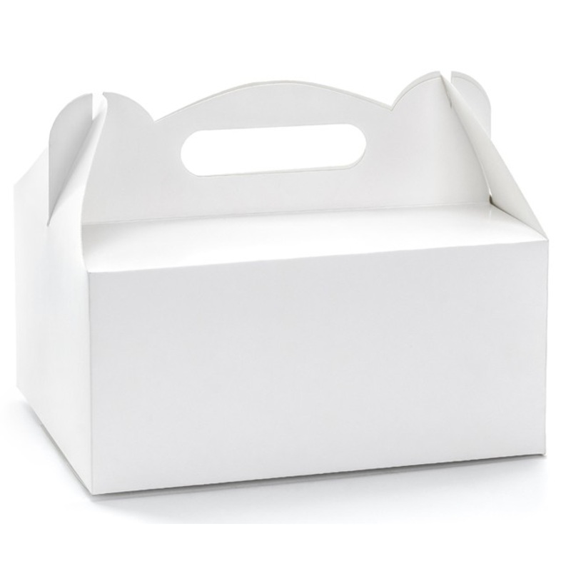 10 Wonderland white gift boxes
