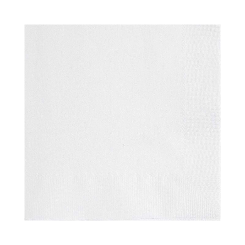50 napkins Vera white 33cm