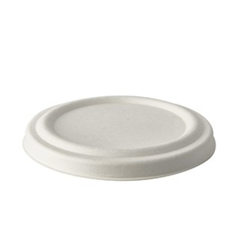 50 sugar cane lids for cups Tosca 10cm