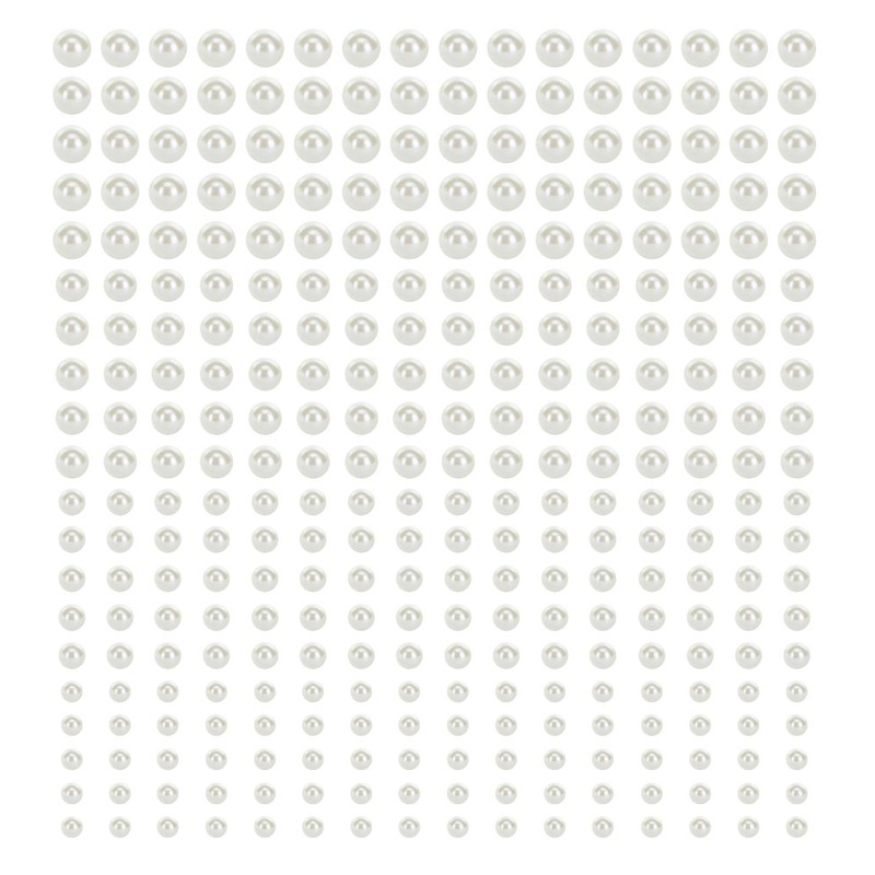 Pearl stickers mother of pearl in 4 sizes