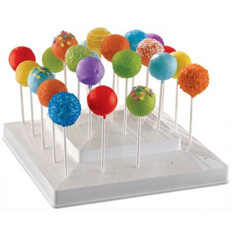 White cake pop holder 25 x 25cm