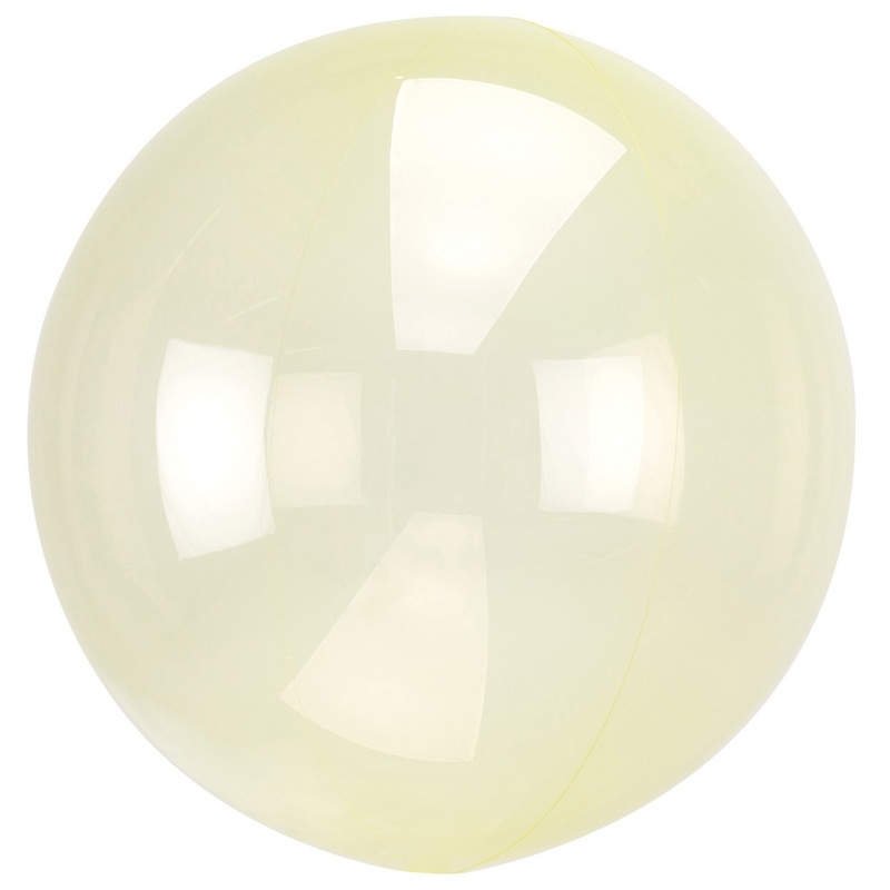 Yellow ball balloon 40cm