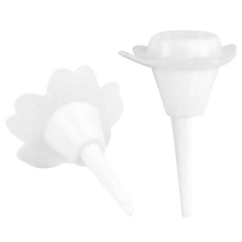 12 cake sticks candlestick white
