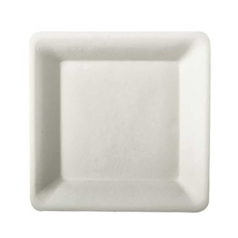 12 sugar cane plates Aida square 15.5 x 15.5cm
