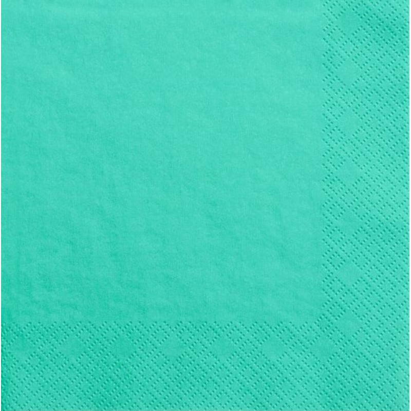 20 napkins Scarlett Acqua 33cm