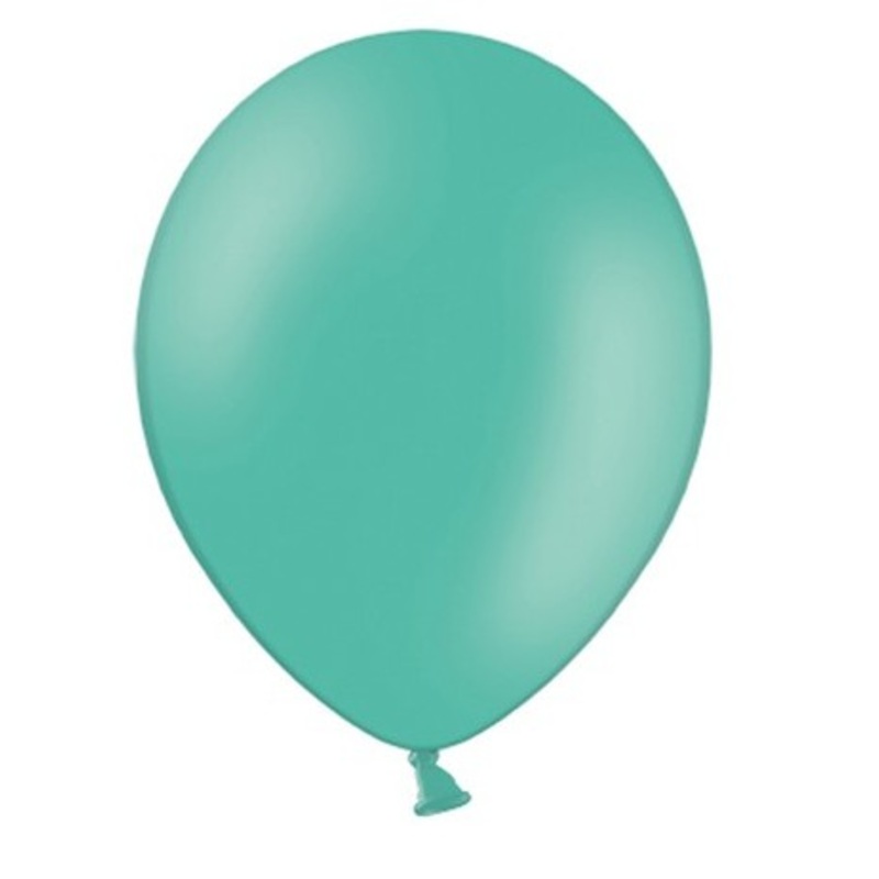 20 party star balloons aquamarine 23cm