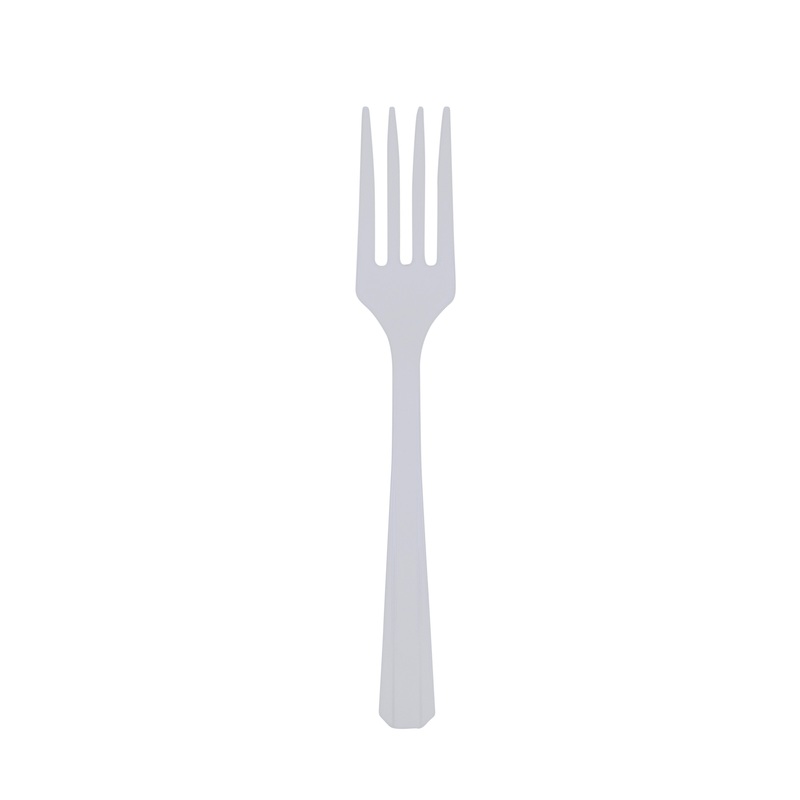 20 transparent forks