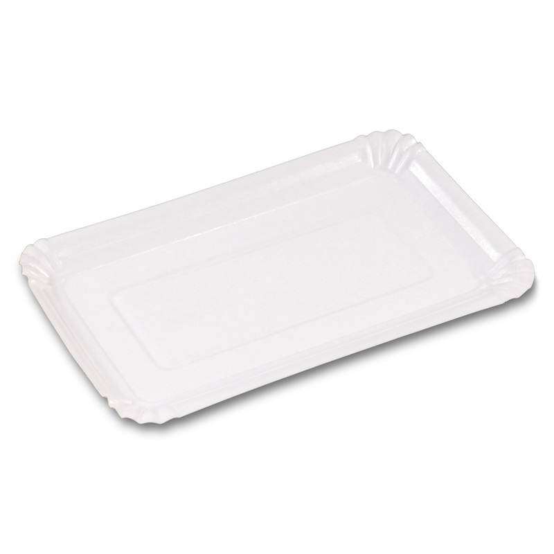 25 plates Partytime white 13x20cm