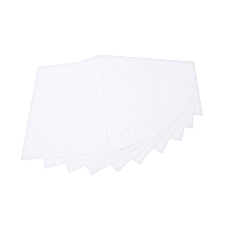 Bastelfilz 150g/m wei 20x30cm 10 Blatt