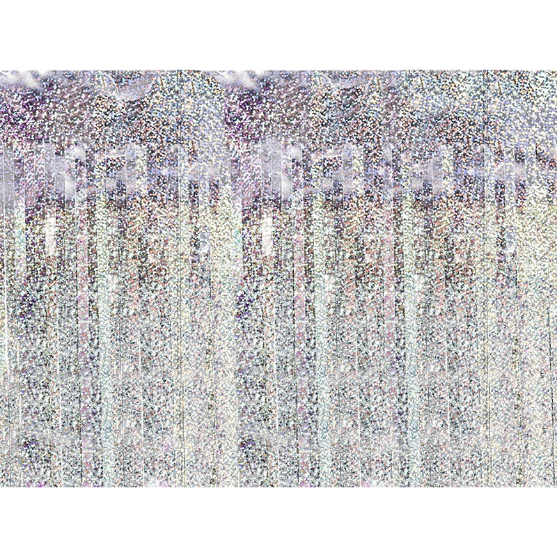 Holographic Glitter Door Curtain 2.5m x 90cm