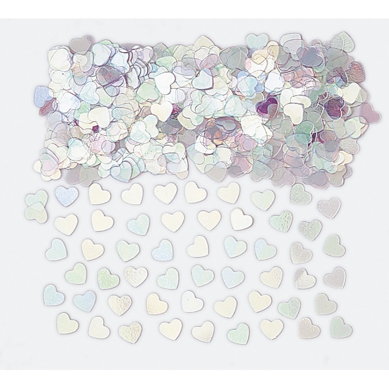 Liebesglck heart sprinkle decoration mother of pearl 14g