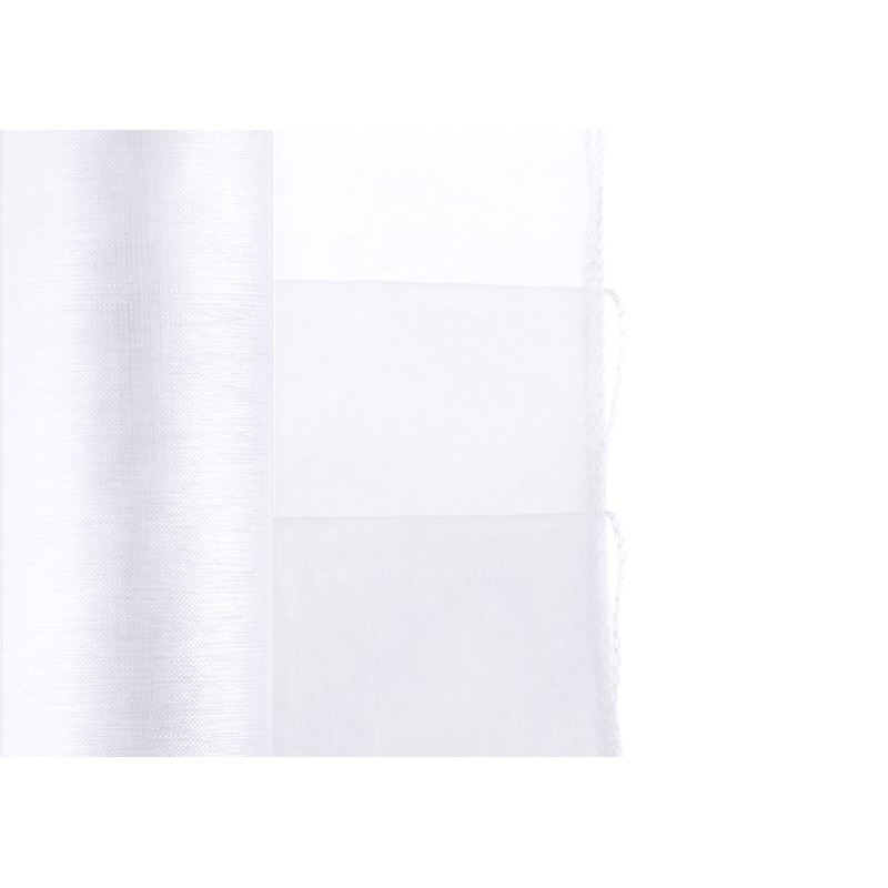 Lined organza Juna white 9m x 38cm