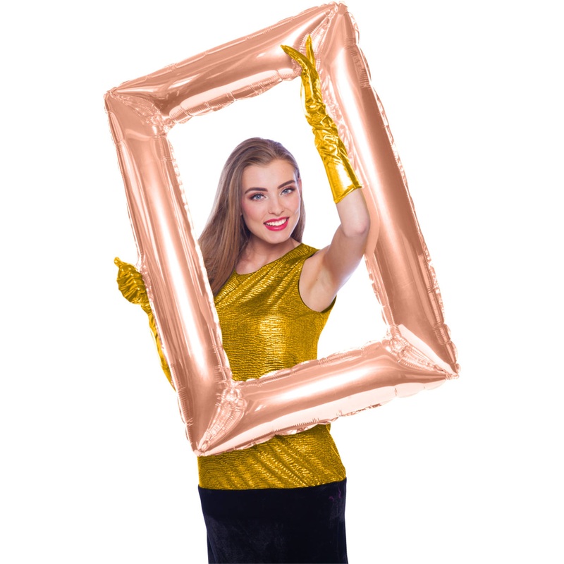 Rose gold photo frame 85 x 60cm
