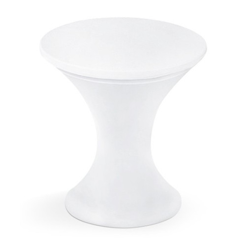 Table cover white 60 cm