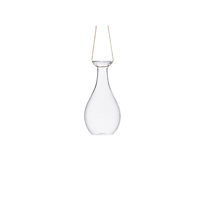 Vases hanging decoration made of glass