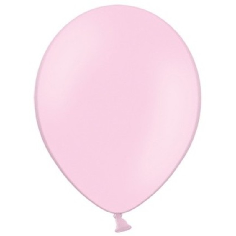 50 party star balloons light pink 23cm
